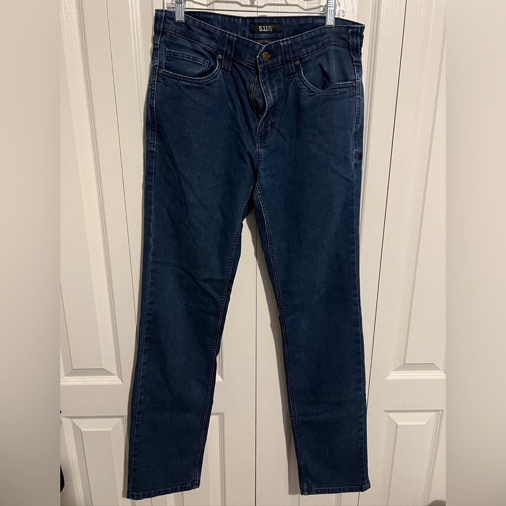 5.11 Tactical Men's Dark Blue Slim Jeans